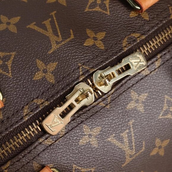 LOUIS VUITTON Monogram Keepall Bandouliere 55 Boston Bag - Picture 10 of 16